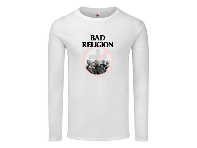 Camiseta Bad Religion Manga Larga Mujer